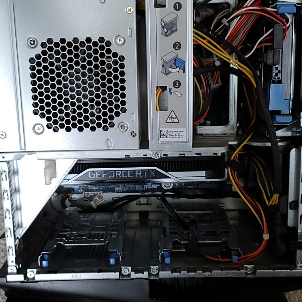 NVIDIA RTX 2070 with alienware PC included